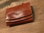 Portemonnee, Sieraden, Tassen en Uiterlijk, Portemonnees, Ophalen of Verzenden, Gebruikt, Bruin, Leer