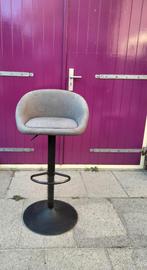 Stoelkruk in hoogte verstelbaar. Grijs, Ophalen, Gebruikt, Grijs, Eén
