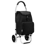 Packaway Boodschappentrolley met koelvak  45 Liter, Wieltjes, 30 cm of meer, Verzenden, Zwart