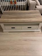 Landelijke Salontafel white wash, Ophalen, 50 tot 100 cm, Zo goed als nieuw, Minder dan 50 cm