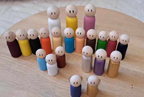 Set 3 - opstellingenwerk set kegelpoppetjes, Hobby en Vrije tijd, Cursusmateriaal, Nieuw, Welzijn en Spiritualiteit, Meerdere media