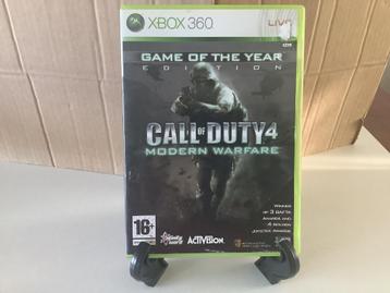 Xbox 360 call of duty modern warfare beschikbaar voor biedingen