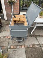Werkbus-vriendelijke kruiwagen met bak, Ophalen, Gebruikt, Handmatig, Matador