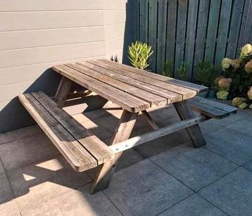 picknick tafel hout beschikbaar voor biedingen