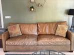 Bankstel Timothy Oulton Viscount William Old Saddle Nut, Ophalen, Zo goed als nieuw, 75 tot 100 cm
