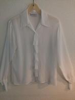 Blouse lengte 66cm Anne Fontaine M wit 1xGedragen Als Nieuw, Kleding | Dames, Blouses en Tunieken, Maat 38/40 (M), Anne Fontaine