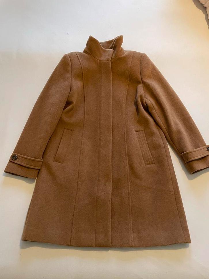 Esprit Wollen Mantel Camel - XL - Nieuw!, Kleding | Dames, Jassen | Winter, Nieuw, Maat 46/48 (XL) of groter, Bruin, Ophalen of Verzenden