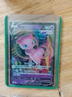 Pokemon kaart zeldzaam Mew v, Ophalen of Verzenden, Nieuw, Losse kaart, Foil