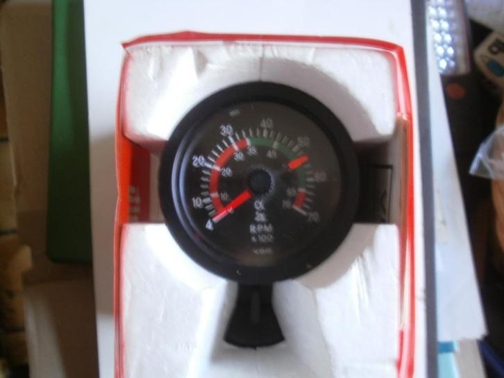 VDO opbouw toerenteller met contacthoek meting NOS, Auto diversen, Auto-accessoires, Nieuw, Ophalen of Verzenden