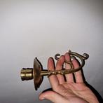 Wandkandelaar Brons antiek, Ophalen of Verzenden, Koper of Brons