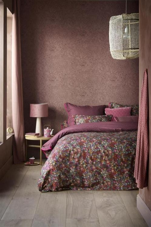 Pip Studio Tutti i Fiori Dark Red dekbedovertrek alle maten, Huis en Inrichting, Slaapkamer | Beddengoed, Nieuw, Dekbedovertrek