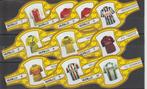 reeks 829  voetbal clubs  1-10   sigarenbandjes, Verzamelen, Verzenden, Sigarenbandjes