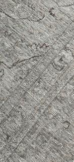 Groot Vintage Vloerkleed Handgeknoopt - Grijs gemeleerd, Ophalen, Gebruikt, Vintage, 200 cm of meer