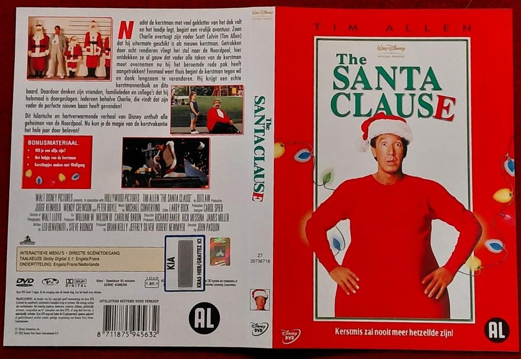The Santa Clause DVD - Goede Staat, Alle leeftijden, Ophalen of Verzenden, Zo goed als nieuw, Overige genres