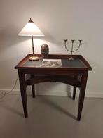 Art Deco Sidetable / Schrijftafel / Bureau, Ophalen of Verzenden, Gebruikt, 25 tot 50 cm, Rechthoekig