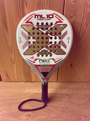 Nox ML10 Ultra Light Padelracket - Beginner Vriendelijk beschikbaar voor biedingen