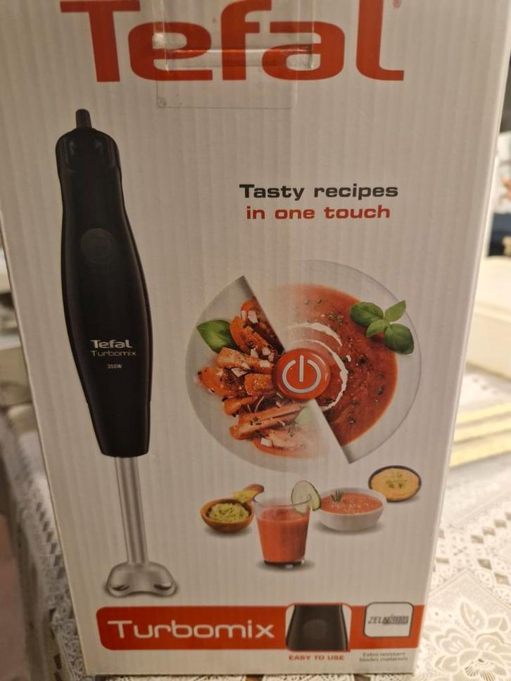 Tefal Turbomix 350W Staafmixer - Nieuw in doos!, Witgoed en Apparatuur, Blenders, Ophalen of Verzenden