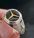 Ring met Mercedes logo maat 20.5 mm, Ophalen of Verzenden, Nieuw, 20 of groter, Dame