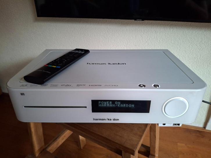 harman/kardon BDS270 - wit - HDMI ARC - Blu-ray, Audio, Tv en Foto, Home Cinema-sets, Zo goed als nieuw, Blu-ray-speler, 2.1-systeem