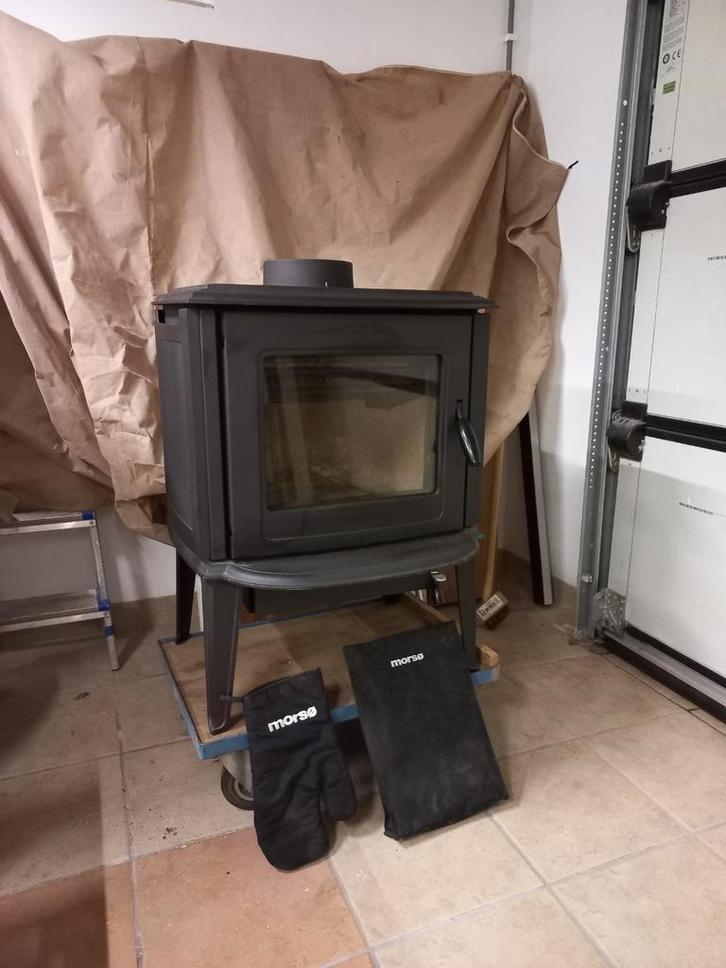 Morso 7140 Houtkachel - Zeer Goede Staat, Huis en Inrichting, Kachels, Zo goed als nieuw, Vrijstaand, Houtkachel, Hout, Ophalen
