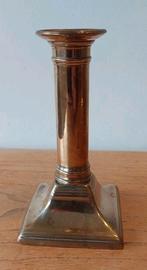 Antieke kandelaar 19e eeuw, Antiek en Kunst, Antiek | Kandelaars, Ophalen of Verzenden, Koper of Brons