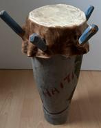Haiti drums, antiek, 1 stokje ontbreekt, Ophalen, Zo goed als nieuw, Trommel