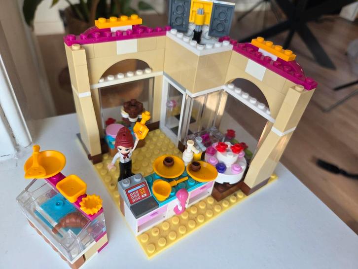 Lego Friends Bakkerij, Kinderen en Baby's, Speelgoed | Duplo en Lego, Zo goed als nieuw, Lego, Complete set, Ophalen of Verzenden