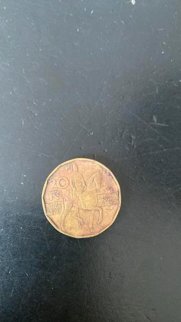 Tjechische munt uit 1993 beschikbaar voor biedingen