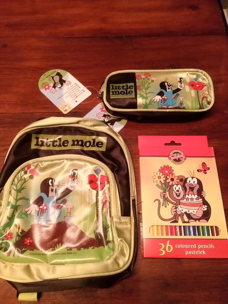 Partij Little Mole set bestaande uit 3 stuks per set, Diversen, Rommelmarktspullen, Nieuw, Ophalen of Verzenden