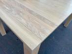 Leolux Vivre Largo eettafel uitschuif Tafel Hout Design l160, Ophalen, Nieuw, 50 tot 100 cm, Vijf personen of meer