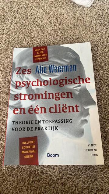 Zes psychologische stromingen en één cliënt beschikbaar voor biedingen
