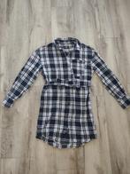 Prachtige zwart wit geblokte lange blouse Seven Sisters, XS., Kleding | Dames, Blouses en Tunieken, Seven Sisters, Zwart, Ophalen of Verzenden