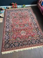Vintage perzisch wollen tapijt oud roze, Huis en Inrichting, Stoffering | Tapijten en Kleden, Ophalen of Verzenden, Rechthoekig