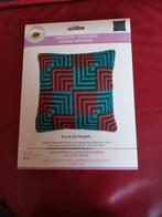 Tapery kussen, maat 20,8x20,8, Ophalen of Verzenden, Breien