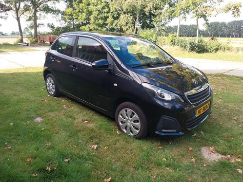 Peugeot 108 1.0 12V E-vti 51KW 5DR 2014 Zwart, Auto's, Peugeot, Particulier, Benzine, A, Hatchback, Handgeschakeld, Geïmporteerd