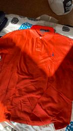 Oranje polo met lange mouwen, Polo Ralph Lauren, 2XL, Kleding | Heren, Grote Maten, Shirt, Oranje, Ophalen of Verzenden, Polo Ralph Lauren