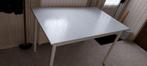 Tafel wit, Huis en Inrichting, Tafels | Salontafels, Ophalen, 100 tot 150 cm, 50 tot 100 cm, Zo goed als nieuw