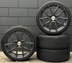 19 inch Dotz Misano Grey - Audi A3 5x112 ET45 Bridgestone, Banden en Velgen, Winterbanden, 235 mm, Ophalen