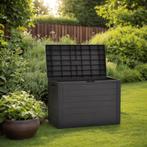 Opbergbox tuinkist tuinbox 78x44x55 cm zwart GRATIS BEZORGD!, Verzenden, Nieuw