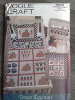 Vogue Craft 8548 Baby Quilt & Pillow Sham Naaipatroon Bunny, Hobby en Vrije tijd, Kledingpatronen, Verzenden, Nieuw, Overige merken