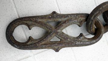 ANTIEKE KETTING MET GROTE EN KLEINE SCHAKELS beschikbaar voor biedingen