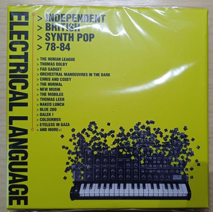 V/a  -   - Independent British Synth Pop 78-84 4-cd in seal, Cd's en Dvd's, Cd's | Pop, Nieuw in verpakking, 1980 tot 2000, Boxset