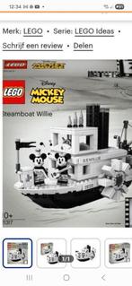 LEGO Ideas Steamboat Willie - Compleet, Ophalen of Verzenden, Zo goed als nieuw, Complete set, Lego