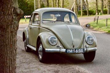 VW kever bj’58 volledig body off gerestaureerd 1e eigenaar. beschikbaar voor biedingen
