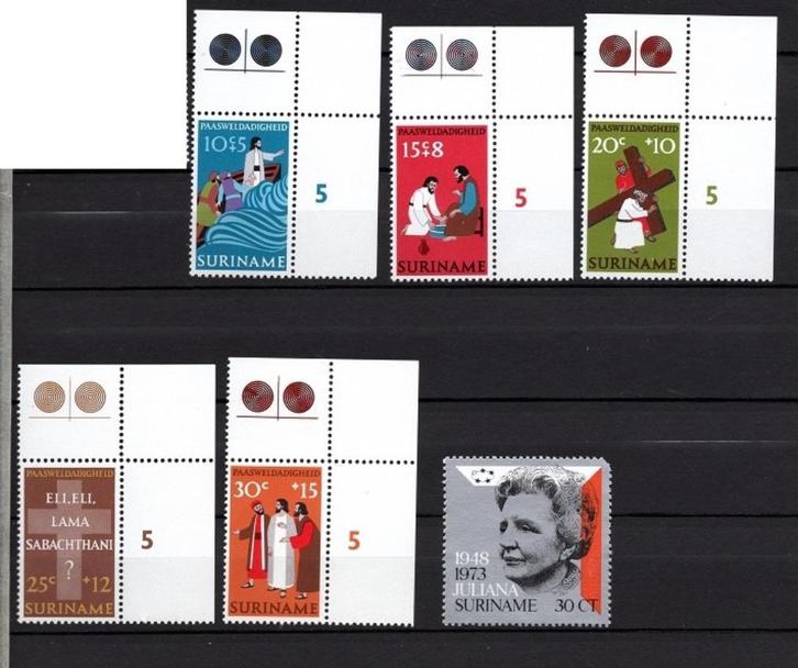 postzegels Suriname 1973, Postzegels en Munten, Postzegels | Suriname, Postfris, Ophalen of Verzenden