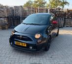 FIAT 595 ABARTH 180 PK, Auto's, Voorwielaandrijving, Zwart, Zwart, Leder