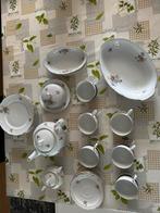 Servies Bavaria bloemen - US Zone, Antiek en Kunst, Antiek | Servies compleet, Ophalen