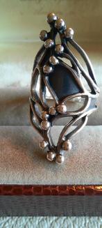 Antieke  ring zilver,brutalist Viking ring., Sieraden, Tassen en Uiterlijk, Ophalen of Verzenden, Zilver, Ring