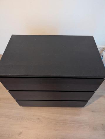 Ikea Malm ladekast met 3 lades - afbeelding 1