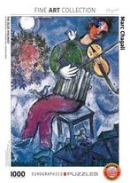 Eurographics Marc Chagall - The Blue Violist - 1000 stukjes, Ophalen of Verzenden, 500 t/m 1500 stukjes, Nieuw, Legpuzzel